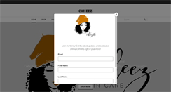 Desktop Screenshot of caheez.com